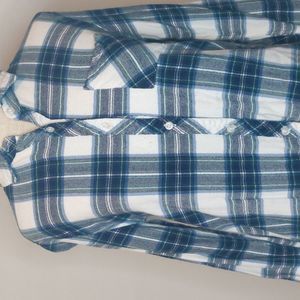 Rails plaid top long sleeve